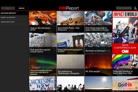 CNN App for Android Tablet - صورة شاشة 4