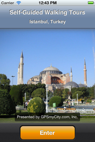 Istanbul Map and Walking Tours