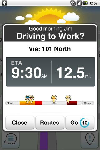 Waze Social GPS & Live Traffic - صورة شاشة 2