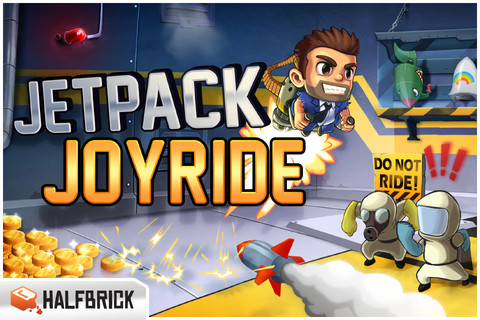 Jetpack Joyride - صورة شاشة 1