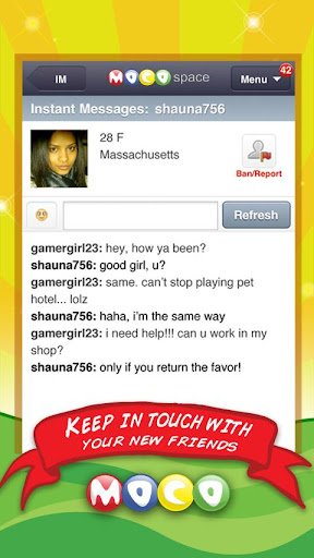 Chat, Games, Fun - MocoSpace - صورة شاشة 5
