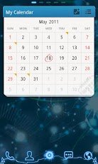 GO Calendar Widget - صورة شاشة 1
