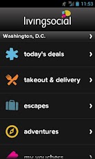 LivingSocial - صورة شاشة 1