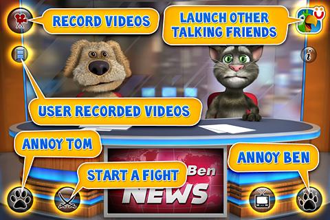 Talking Tom & Ben News - صورة شاشة 3