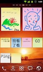 GO Note Widget - صورة شاشة 1