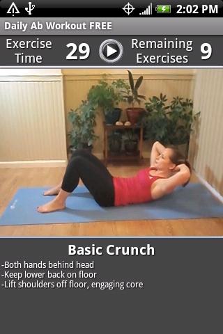 Daily Ab Workout - صورة شاشة 1