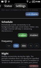 JuiceDefender - battery save - صورة شاشة 6