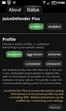 JuiceDefender - battery save - صورة شاشة 1
