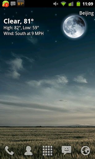 GO Weather Animate WallpaperHD - صورة شاشة 4