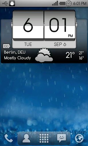 3D Flip Clock & World Weather - صورة شاشة 4