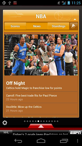ESPN ScoreCenter - صورة شاشة 3