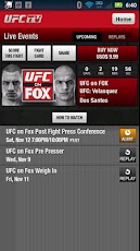 UFC TV - صورة شاشة 6