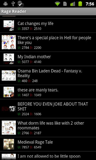 Rage Reader - صورة شاشة 1