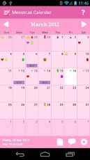Menstrual Calendar - صورة شاشة 1