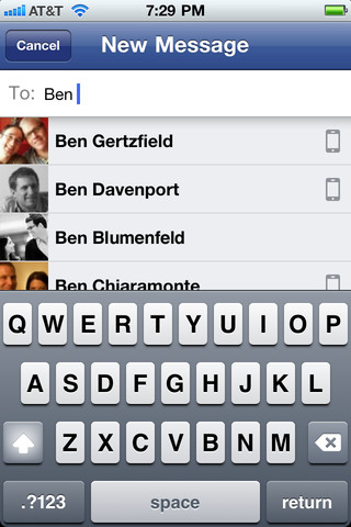 Facebook Messenger - صورة شاشة 3