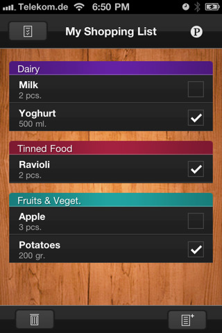 Shopping List - صورة شاشة 1