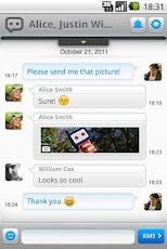 eBuddy XMS - صورة شاشة 4