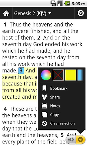 Bible - صورة شاشة 2
