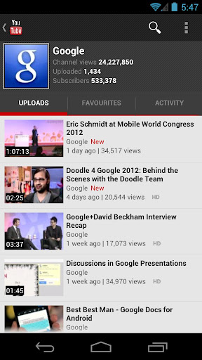 YouTube - صورة شاشة 3