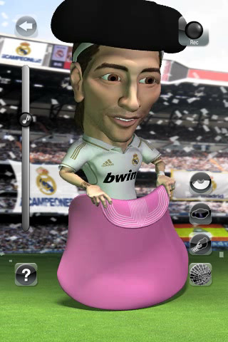 Real Madrid Talking Players - صورة شاشة 5