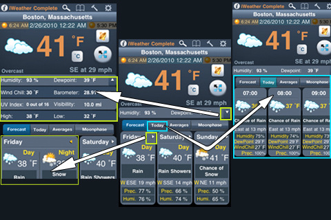 iWeather Complete Pro - صورة شاشة 2
