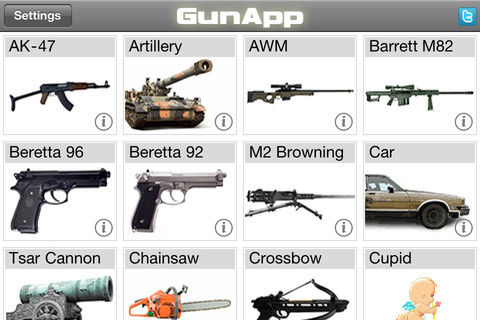 GunApp - صورة شاشة 1
