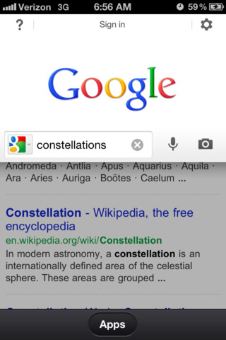 Google Search - صورة شاشة 1