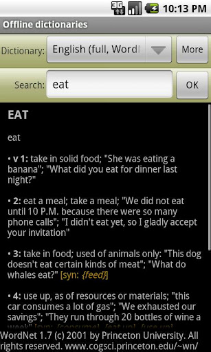 Offline dictionaries - صورة شاشة 3