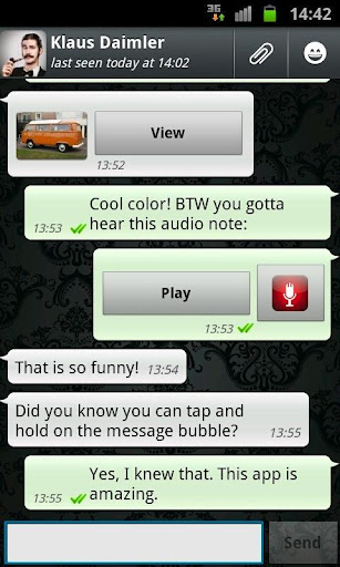 WhatsApp Messenger - صورة شاشة 3