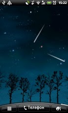 Falling stars Live Wallpaper - صورة شاشة 1
