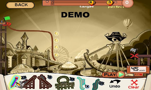 Roller Coaster Designer - صورة شاشة 4