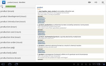 Advanced English & Thesaur - صورة شاشة 4