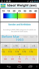 Ideal Weight (BMI) - صورة شاشة 2