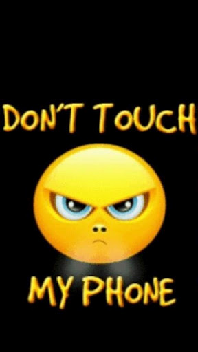 Don't Touch My Phone LWP - صورة شاشة 1