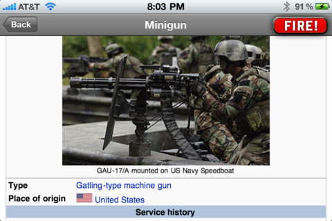 GunApp - صورة شاشة 3