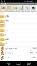 AndroZip File Manager - صورة شاشة 1