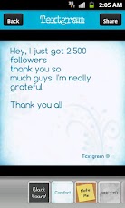 Textgram - صورة شاشة 4