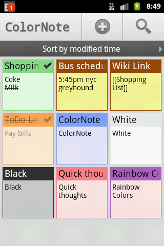 ColorNote Notepad Notes - صورة شاشة 7