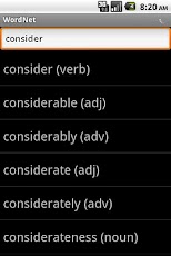 Advanced English & Thesaur - صورة شاشة 1