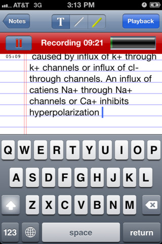 AudioNote Lite - Notepad and Voice Recorder - صورة شاشة 2