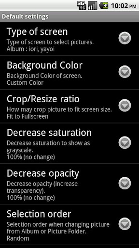 MultiPicture Live Wallpaper - صورة شاشة 1