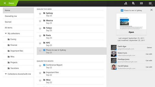 Google Docs - صورة شاشة 7