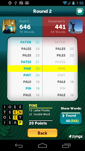 Scramble With Friends - صورة شاشة 4