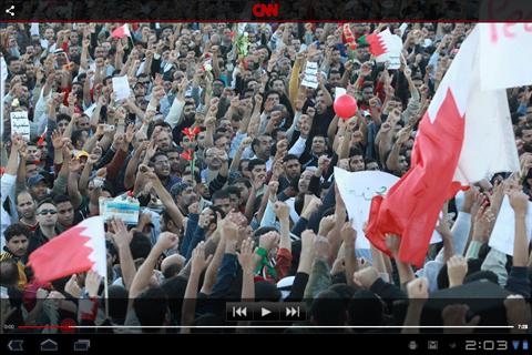 CNN App for Android Tablet - صورة شاشة 6