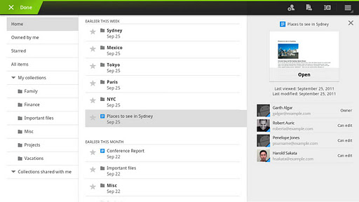 Google Docs - صورة شاشة 7