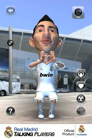 Real Madrid Talking Players - صورة شاشة 3