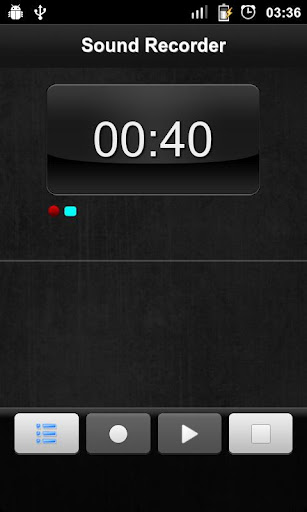 Sound Recorder - صورة شاشة 1