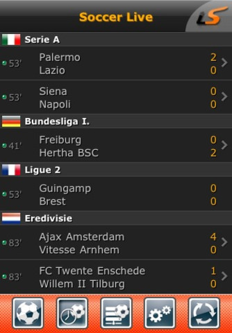 LiveScore - صورة شاشة 3