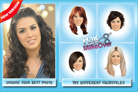 Hair MakeOver - new hairstyle and haircut in a minute - صورة شاشة 1