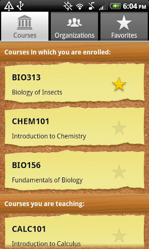 Blackboard Mobile™ Learn - صورة شاشة 1